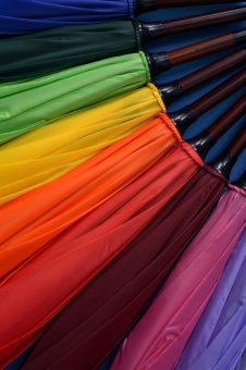 Зонт-трость Standard, бордовый фото 