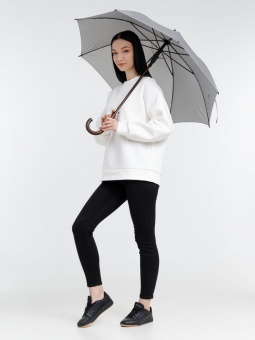 Зонт-трость Standard, серый фото 