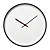 Часы настенные ChronoTop, черные