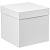 Коробка Cube, L, белая