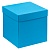 Коробка Cube, L, голубая