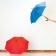Автоматический зонт-трость, d115 см, синий фото 5