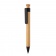 Бамбуковая ручка с клипом из пшеничной соломы фото 1