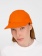 Бейсболка Apollo, оранжевая фото 8
