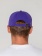 Бейсболка Canopy, фиолетовая с белым кантом фото 6