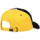 Бейсболка Unit Smart, черная со светло-желтым фото 4