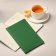 Блокнот Alpha slim, зеленый фото 85