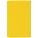 Блокнот Cluster Mini в клетку, желтый фото 2