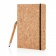 Блокнот Cork на резинке с бамбуковой ручкой-стилус, А5 фото 1