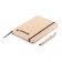 Блокнот Cork на резинке с бамбуковой ручкой-стилус, А5 фото 4