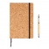 Блокнот Cork на резинке с бамбуковой ручкой-стилус, А5 фото 7
