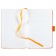 Блокнот Freenote Mini, в линейку, оранжевый фото 3