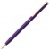Блокнот Magnet Gold с ручкой, черный с фиолетовым фото 3