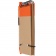 Блокнот на кольцах Eco Note с ручкой, темно-оранжевый фото 5