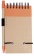 Блокнот на кольцах Eco Note с ручкой, оранжевый фото 3