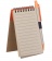 Блокнот на кольцах Eco Note с ручкой, оранжевый фото 5