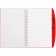 Блокнот с ручкой Loop Up, красный фото 3
