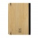 Блокнот Scribe с обложкой из бамбука, А5, 80 г/м² фото 5