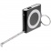 Брелок-фонарик с рулеткой Rule Tool, черный фото 1