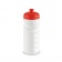 Бутылка для велосипеда Lowry, белая с красным фото 2