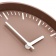 Часы настенные Bijou, серо-бежевые фото 6