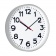 Часы настенные ChronoTop, серебристые фото 7