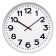Часы настенные ChronoTop, серебристые фото 9