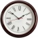 Часы настенные Flat Circle, коричневые фото 9