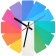 Часы настенные Transformer Clock. White & Multicolor фото 1