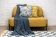 Чехол на подушку «Ягоды тайги», серый с горчичным фото 6