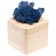 Декоративная композиция GreenBox Wooden Cube, синий фото 2