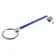 Элемент брелка-конструктора «Хлястик с кольцом и зажимом», синий фото 5