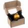 Елочная игрушка «Грецкий орех» в коробке, желтая фото 5