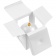 Елочный шар Gala Matt в коробке, 6 см, белый фото 6