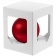 Елочный шар Gala Matt в коробке, 6 см, красный фото 6