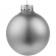 Елочный шар Gala Night Matt в коробке с тиснением, серебристый, 8 см фото 7
