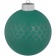 Елочный шар King с лентой, 10 см, зеленый фото 2