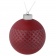 Елочный шар Queen, 10 см, красный фото 1