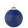 Елочный шар Queen, 10 см, синий фото 1