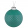 Елочный шар Queen, 10 см, зеленый фото 3