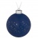 Елочный шар Stars, 10 см, синий фото 1