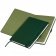 Ежедневник недатированный, Portobello Trend, Alpha , жесткая обложка , 145х210, 256 стр, зеленый/оливковый фото 5