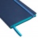 Ежедневник недатированный, Portobello Trend, Chameleon , жесткая обложка, 145х210, 256 стр, синий/голубой фото 4