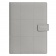 Ежедневник-портфолио Royal, серый, обложка soft touch, недатированный кремовый блок, подарочная коробка фото 3