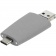 Флешка Pebble Universal, USB 3.0, серая, 64 Гб фото 9