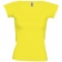 Футболка женская Melrose 150 с глубоким вырезом, лимонно-желтая фото 1