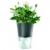 Горшок для растений Flowerpot, фарфоровый, серый фото 1