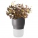 Горшок для растений Flowerpot, малый, серый фото 6