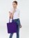 Холщовая сумка Avoska, фиолетовая фото 8