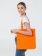 Холщовая сумка Avoska, оранжевая фото 8
